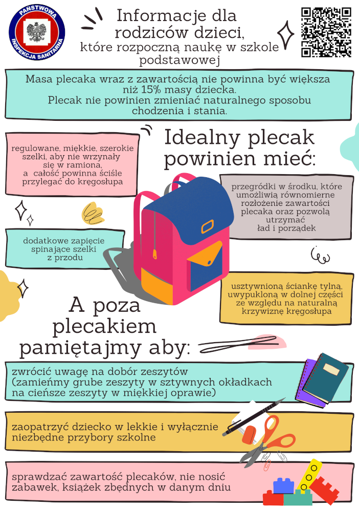 Plakat informacyjny akcji 
