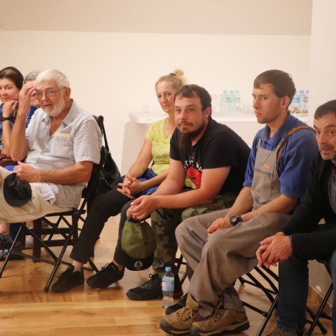 Powiększ obraz: próby do spektaklu w ramach Teatru Zaangażowanego Społecznie